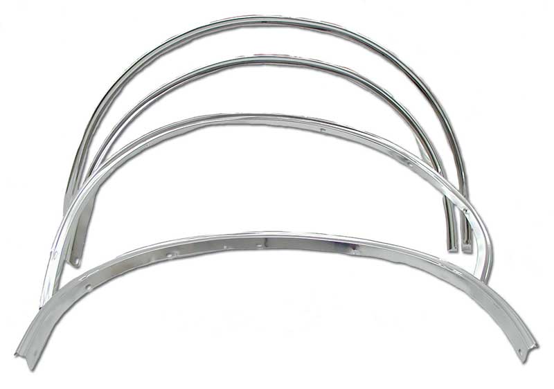 Wheel Opening Moldings - 4 Piece Set - 68 Camaro (Rally Sport)