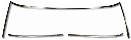 Windshield Molding Set - 67-69 Camaro Firebird (Convertible)