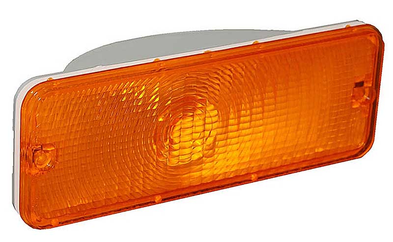 Park Lamp Assembly - Amber Lens - LH or RH - 76-77 F100 F150 F250 F350