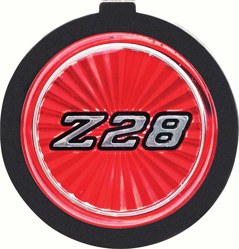 Horn Cap Emblem - Z28 with 4-Spoke Sport Wheel - 79 Camaro Z28