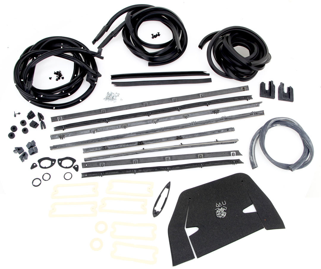 Weatherstrip Gasket and Seal Kit - 64 Chevelle 2DR Coupe