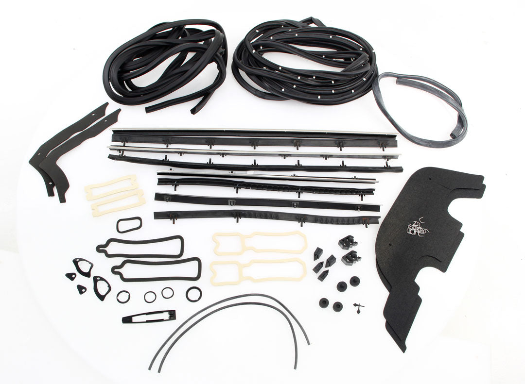 Weatherstrip Gasket and Seal Kit - 66 Chevelle 2DR Sedan