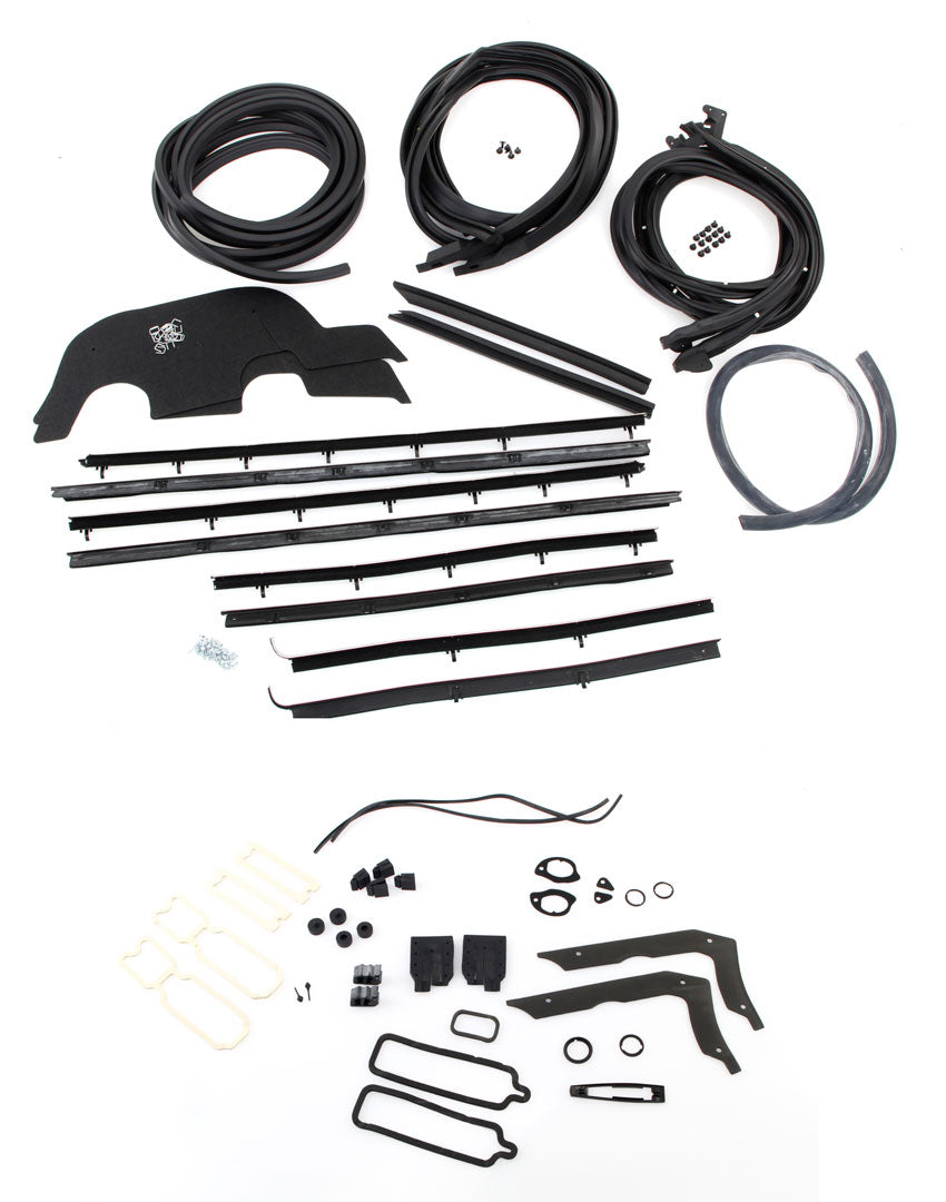 Weatherstrip Gasket and Seal Kit - 66 Chevelle 2DR Coupe