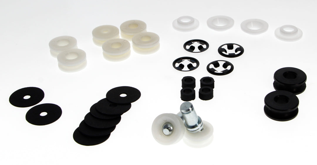 Quarter Window Roller Kit - 66-70 Dodge Plymouth B-Body