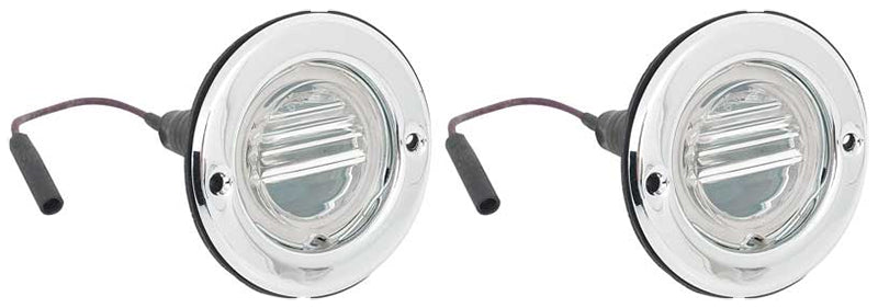 Back-up Lamp Assemblies - LH/RH Pair - 69-70 Charger; 69 Road Runner