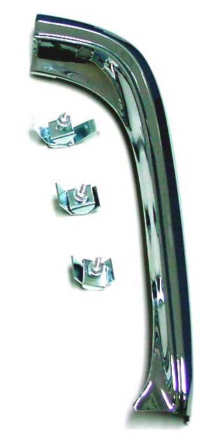 Outer Side Grille Molding (On Fender) - RH - 69-72 GMC C/K Truck