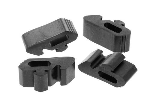 Hood Side Bumpers (4pcs) - 68-74 Chevy II Nova; 67-72 Chevelle El Camino; 67-69 Camaro; 67-76 Biscayne Bel Air Impala Caprice