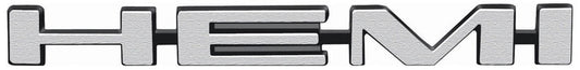 Hood Emblem - "HEMI" - For Air Grabber & Ram Charger Hoods - 69 Dodge Plymouth