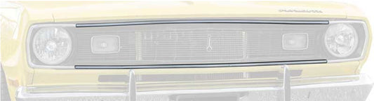 Grille Molding - Upper Outer - 70-72 Plymouth A-Body