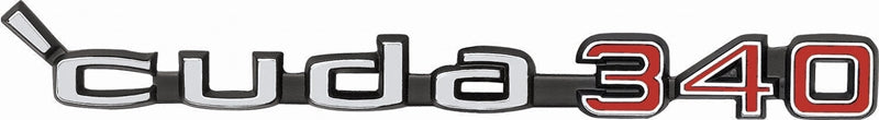 Hood Emblem - cuda 340 - 70-73 Barracuda