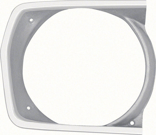 Headlamp Bezel - Argent Silver - RH - 71-72 Plymouth A-Body