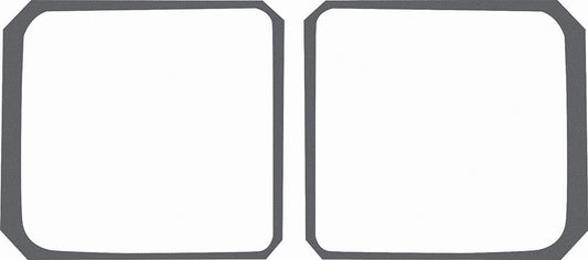 Parking Lamp Lens Gaskets - LH/RH Pair - 71-72 Duster 340 with Sharktooth Grille