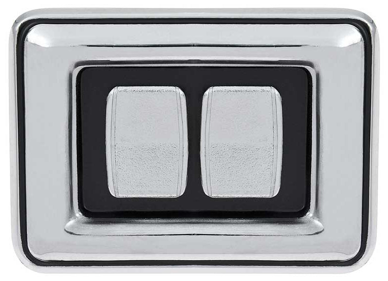Power Window Switch - 2 Concave Buttons - 73-76 B-Body