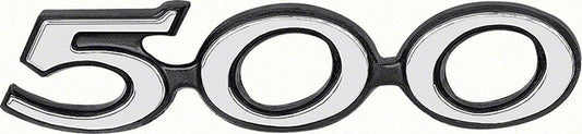 Rear Body Panel Emblem - "500"