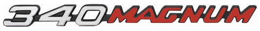 Hood Emblem - "340 Magnum" - 71-73 Charger
