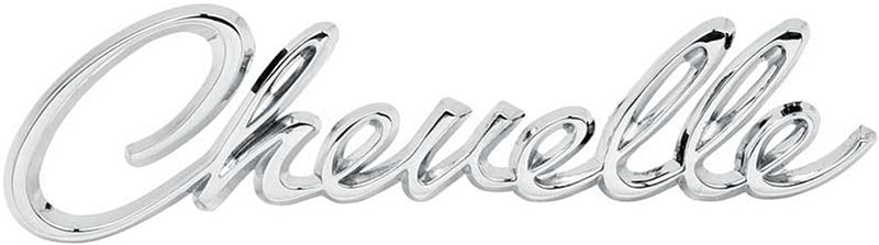 Header Panel Emblem - "Chevelle" Script - 68-69 Chevelle