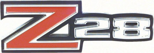 Rear Spoiler Emblem - "Z28" - 70-73 Camaro