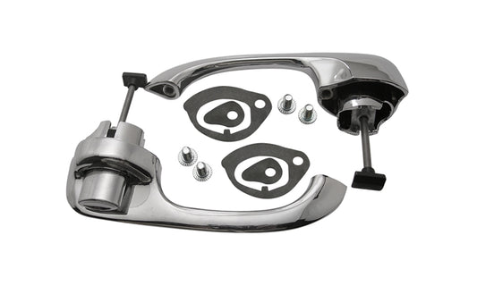 Door Handle Assemblies - Outside - Rear - LH/RH Set - 64-65 Chevelle (4-Door)