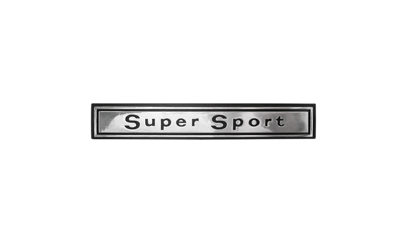 Dash Emblem - "Super Sport" - 66 Chevelle (SS)