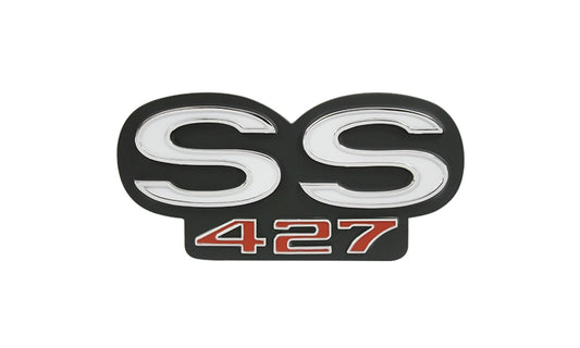 Grille & Rear Body Emblem "SS 427" - 66 Grille/66-67 Rear Body - 66-67 Chevelle