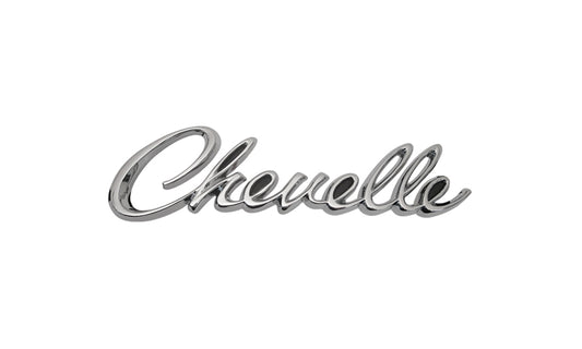 Rear Body Emblem - "Chevelle" Script - 68 Chevelle