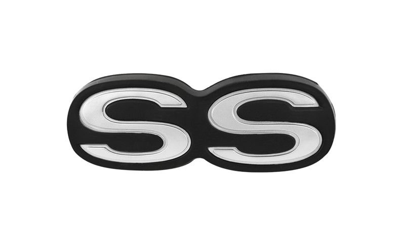 Rear Bumper Emblem - "SS" - 71-72 Chevelle
