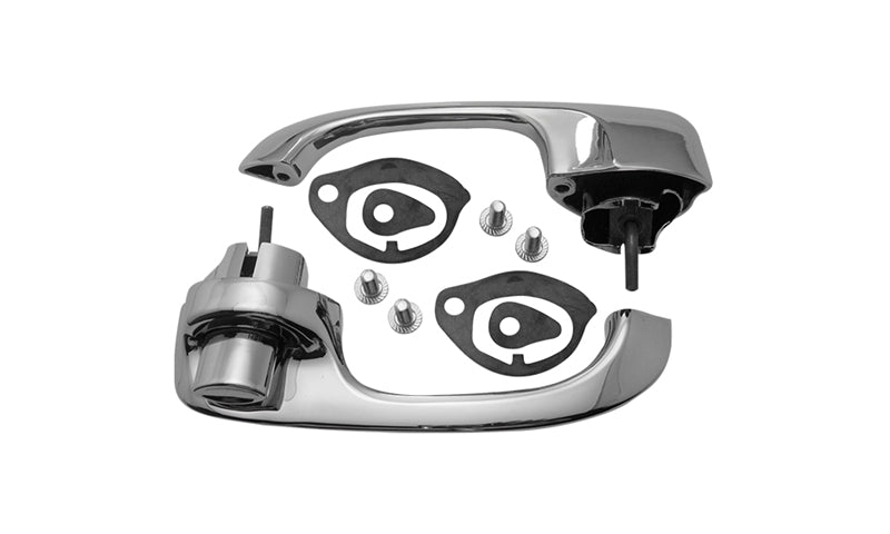 Door Handle Assemblies - Outside - Front - LH/RH Set - 68-69 Chevelle (2 & 4-Door)