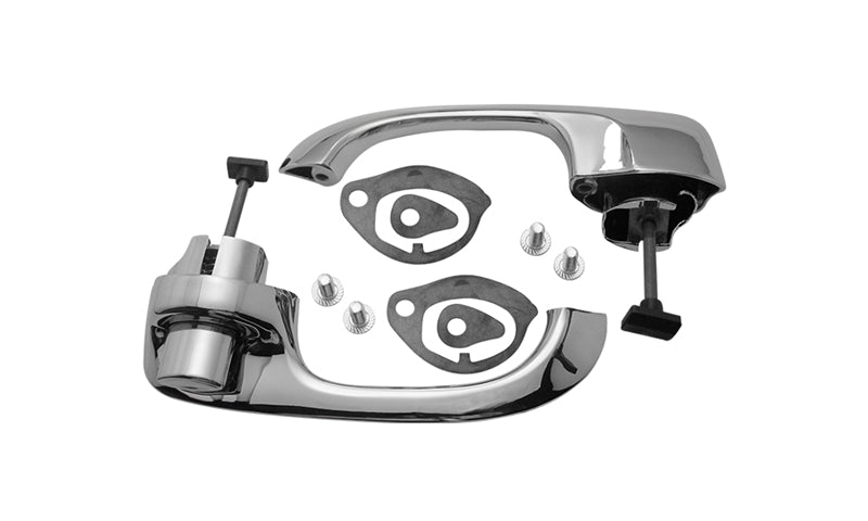 Door Handle Assemblies - Outside - Rear - LH/RH Set - 70-72 Chevelle (4-Door)