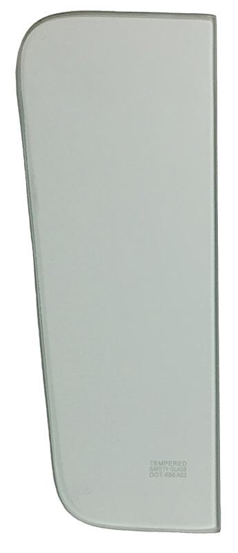 Vent Window Glass - Clear - LH or RH - 55-59 Chevy GMC Truck