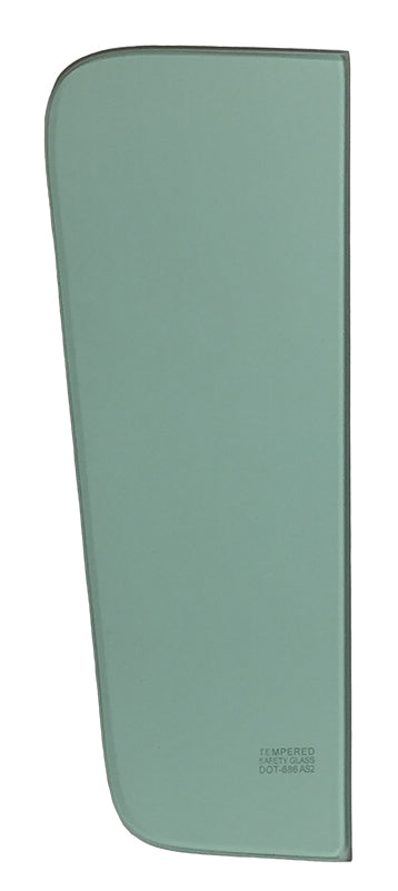 Vent Window Glass - Green Tint - LH or RH - 55-59 Chevy GMC Truck