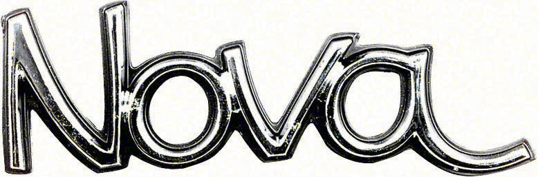 Fender Emblem - Nova - LH or RH - 73-74 Nova