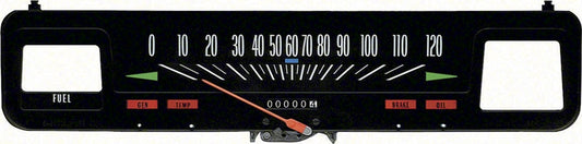 Speedometer - Models without Console Gauges - 69-74 Nova