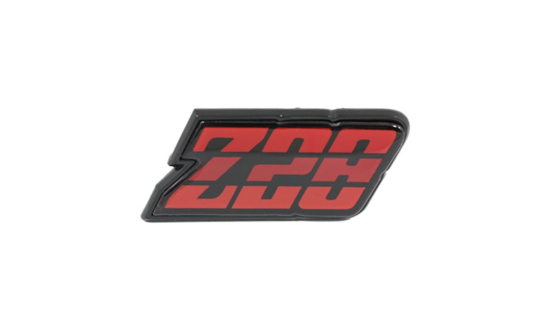 Gas Door Emblem - "Z28" (Red) - 80-81 Camaro