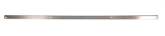 Bed Board End Cap - Stainless - 51-52 Ford F1 Short Bed Flareside; 53-72 F100 Short Bed Flareside