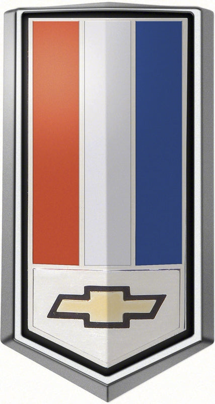 Gas Door Emblem - Crest with Bowtie - 78-79 Camaro