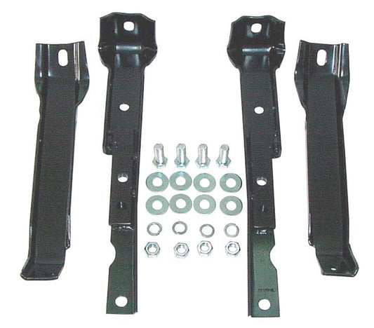 Rear Bumper Bracket Set - 67-72 Chevy GMC 1/2-Ton Short Bed 4WD Truck