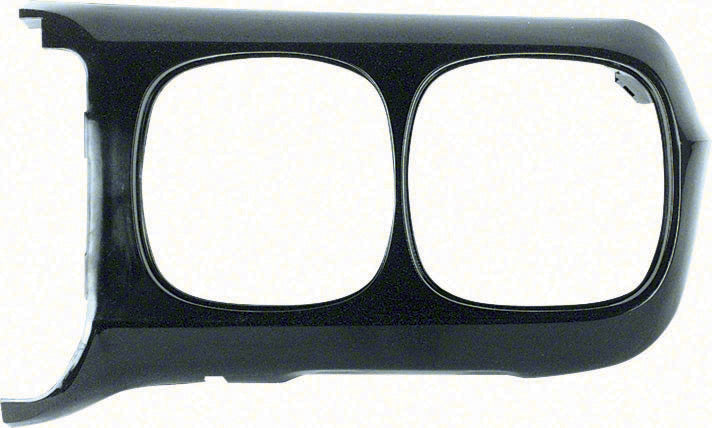 Headlamp Bezel - Black - LH - 69 Firebird