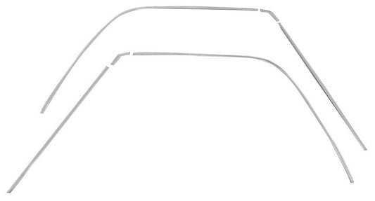 Roof Drip Molding Set (6pcs) - 68-72 El Camino