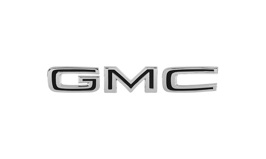 Tailgate Panel Letter Set - GMC - 69-72 GMC CK Fleetside Pickup Truck; 70-72 Jimmy with Tailgate Trim Panel