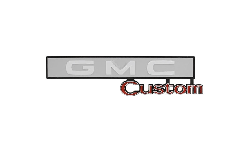 Glove Box Door Emblem - GMC Custom - 69-72 GMC CK Pickup Truck