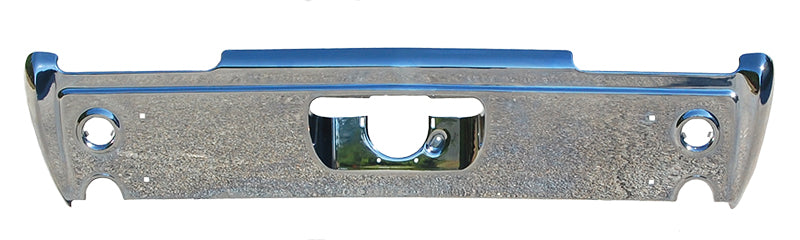 Rear Bumper w/ Exhaust Tip Cutouts - 68 Cutlass