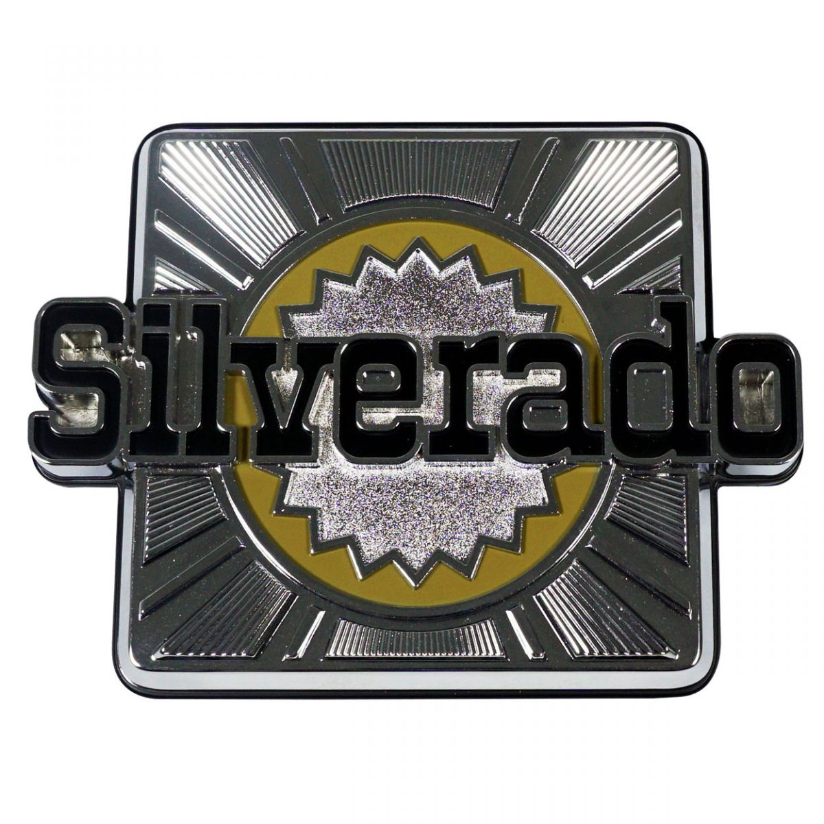 Rear Body Side Emblems - "Silverado" - LH/RH Pair - 80-88 Chevy Full Size Blazer