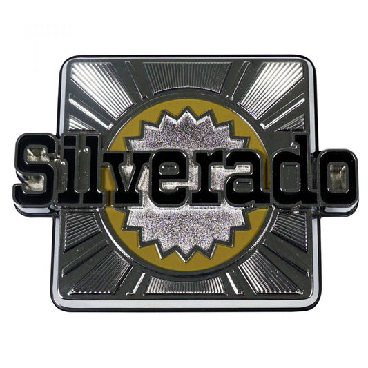 Rear Body Side Emblems - "Silverado" - LH/RH Pair - 80-88 Chevy Full Size Blazer
