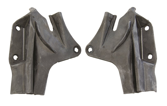 Door End Seals - LH/RH Pair - 67-72 Dodge Plymouth A-Body 2DR Hardtop Fastback Convertible (Except Duster & Demon)