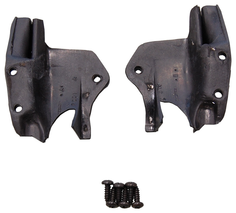 Door End Seals - Pair - 68-70 Dodge Plymouth B-Body 2DR Hardtop & Convertible