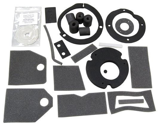 Heater Box Seal Kit - 67-72 Dodge Plymouth A-Body w/o AC