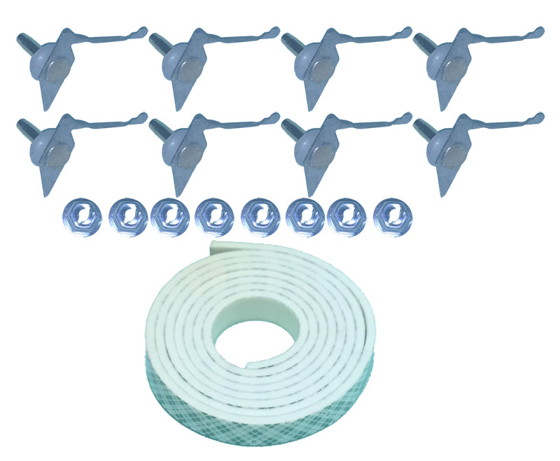 Deck Lid Molding Clip Set - 70 GTX