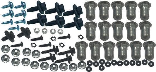 Trunk Bolt Kit - 72 Barracuda