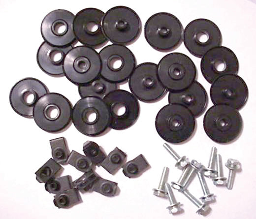 Grille Hardware Kit - 68-69 Charger