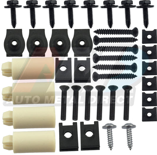 Grille Hardware Kit - 69 Plymouth B-Body (Except GTX & Sport Satellite)